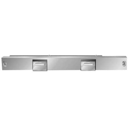 Folger Adam Fail Secure, Complete 24VDC Electric Strike, Double, PK Keeper, 4-3/8-in CTC Latchbolt & Locking Cam 310-4-1 24D 630 LCBMA